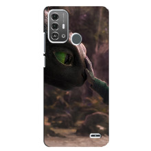 Чохол як приборкати дракона на ZTE Blade A53 Pro – Сцена з драконом