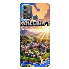 Чохол з картинками Майнкрафт для ZTE Blade А53 Pro – Minecraft
