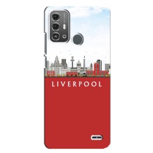 Чехол с картинкой ФК Ливерпуль на ЗТЕ Блейд А53 Про (Город Liverpool)