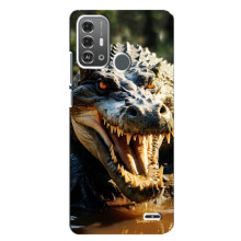 Чохол з картинкою 'Хижаки' для ZTE Blade A53 Pro – Крокодил