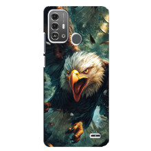 Чохол з картинкою 'Хижаки' для ZTE Blade A53 Pro – Орел