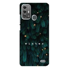 Новогодние, Праздничные Чехлы для ZTE Blade A53 Pro - 2024 год (Winter)