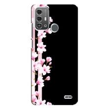 Чехлы с тематикой "ЦВЕТЫ" на ZTE Blade A53 Pro (Цветочки)
