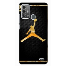 Силиконовый Чехол Nike Air Jordan на ЗТЕ Блейд А53 Про (Джордан 23)