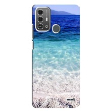 Силиконовый чехол с КАРТИНКАМИ лето для ZTE Blade A53 Pro (AlphaPrint) (Море)