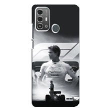 Чехол с прнтом Формула 1 на ZTE Blade A53 Pro – Фон Формула-1