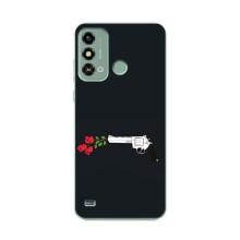 Чехлы (ART) Цветы на ZTE Blade A53 (VPrint) (Неочікувані квіти)