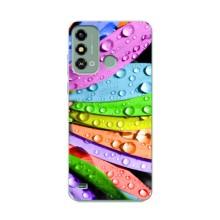 Чехлы (ART) Цветы на ZTE Blade A53 (VPrint) (Семиквітка)