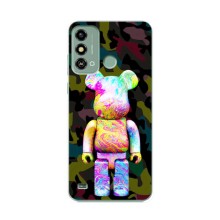 Чохли для ZTE Blade A53 - Bearbrick Louis Vuitton (PREMIUMPrint) (Яскравий Bearbrick)