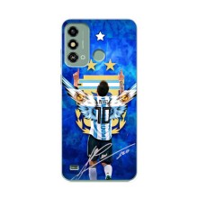 Чохли для ZTE Blade A53 (Leo чемпіон) (AlphaPrint) (Мессі збірна)
