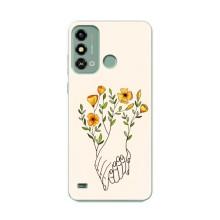 Чехлы для любимой на ЗТЕ Блейд А53 (VPrint) (Руки любві)