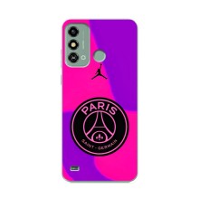 Чохли PSG для ZTE Blade A53 (AlphaPrint) (яскравий ПСЖ)