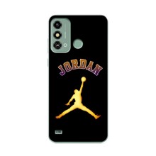 Чохли для ZTE Blade A53 - з картинкою JORDAN (AlphaPrint) (Jordan Gold)