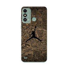 Чохли для ZTE Blade A53 - з картинкою JORDAN (AlphaPrint) (Logo Jordan)