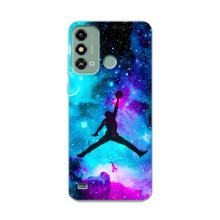 Чохли для ZTE Blade A53 - з картинкою JORDAN (AlphaPrint) (Яскравий Джордан)