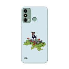 Чохли з картинкою собаки Патрон для ZTE Blade A53 (AlphaPrint) (Сапер Пес)