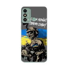 Чехлы с картинкой ЗСУ для ZTE Blade A53 (AlphaPrint) (Героям Слава)