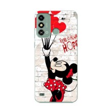 Чохол Disney Mouse ZTE Blade A53 (PREMIUMPrint) (Heart Minni)