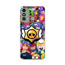 Чехол для ZTE Blade A53 Бравл Старс (VPrint)