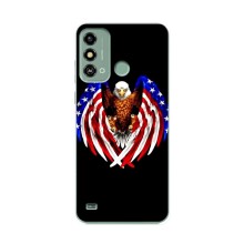 Чохол Прапор USA для ZTE Blade A53 – Крила США