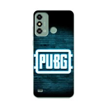 Чеjхол PUBG для ЗТЕ Блейд А53 (AlphaPrint) (Лого PUBG)
