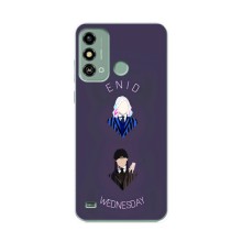 Чохли Венсдей на ZTE Blade A53 Уенсдей (AlphaPrint) (Венздей і подруга)