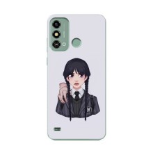 Чохли Венсдей на ZTE Blade A53 Уенсдей (AlphaPrint) (Венздей і Річ)