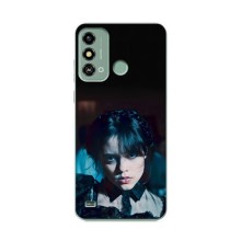 Чохли Венсдей на ZTE Blade A53 Уенсдей (AlphaPrint) (погляд Венздей)