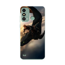 Чехол дракон Беззубик для ZTE Blade A53 – Полет Беззубика