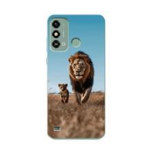 Чехол Король лев на ЗТЕ Блейд А53 – Мусафа и Симба