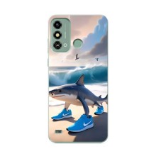 Чехол с мемом Тралалело тралала на ZTE Blade A53