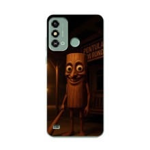 Чехол с мемом Тралалело тралала на ZTE Blade A53 (Тунг тунг тунг сахур)