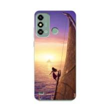 Чехол с мультфильмом Моана ZTE Blade A53 – Моана в море