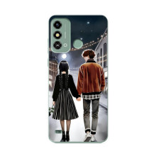 Чохол з дизайном Венздей 2 на ZTE Blade A53 – Венздей і Тайлер