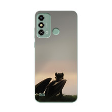 Чехол как приручить дракона на ZTE Blade A53 (Беззубик)