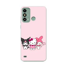 Чехол с персонажем Куроми на ZTE Blade A53 – Куроми Мелоди Китти