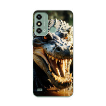 Чохол з картинкою 'Хижаки' для ZTE Blade A53 – Крокодил