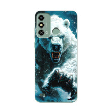 Чохол з картинкою 'Хижаки' для ZTE Blade A53 – Ведмідь