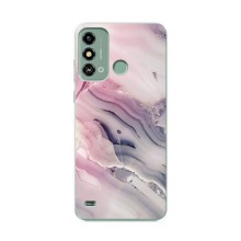 Мраморний чехол на ZTE Blade A53 (VPrint) (Пурпурний Мрамор)