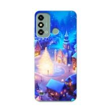 Різдвяні Чохли для ZTE Blade A53 (VPrint) (Різдвяне місто)