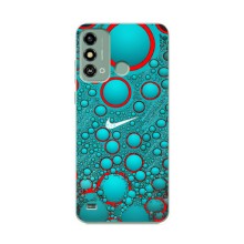 Силиконовый Чехол на ZTE Blade A53 с картинкой Nike (Найк зеленый)