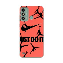 Силиконовый Чехол Nike Air Jordan на ЗТЕ Блейд А53 – Just Do It