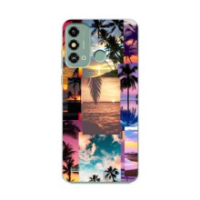 Силіконовий чохол з КАРТИНКАМИ літо для ZTE Blade A53 (AlphaPrint) (Літня відпустка)