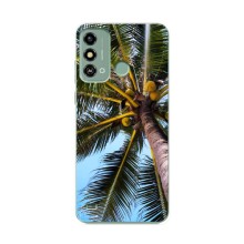 Силіконовий чохол з КАРТИНКАМИ літо для ZTE Blade A53 (AlphaPrint) (Пальма)