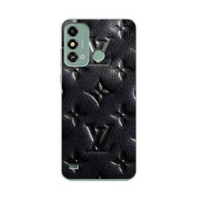 Текстурный Чехол Louis Vuitton для ЗТЕ Блейд А53 (Черный ЛВ)