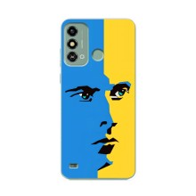 Украинские Чехлы для ZTE Blade A53 с картинкой УПА (AlphaPrint) (Степан Бандера)