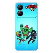 Чехлы Brawl Stars для ZTE Blade A54 (AlphaPrint)