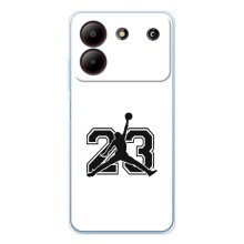 Чехлы для ZTE Blade A54 - с картинкой JORDAN (AlphaPrint) (Jordan 23)