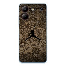 Чехлы для ZTE Blade A54 - с картинкой JORDAN (AlphaPrint) (Logo Jordan)