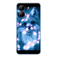 Чехлы с картинкой Лисички для ZTE Blade A54 (VPrint) (Яркая лисичка)